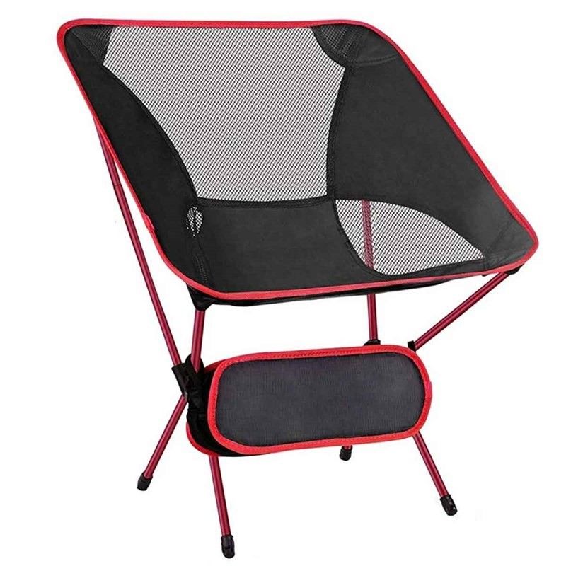 FUNKY CHAIRS Ultralight 900 gr Alüminyum Katlanır Kamp Sandalyesi - Kırmızı
