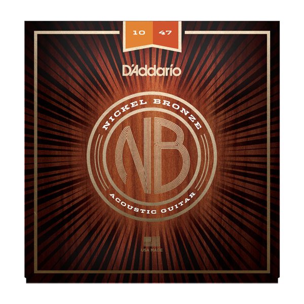 DADDARIO NB1047 AKUSTİK GİTAR TEL SETİ NICKEL BRONZE 10-47