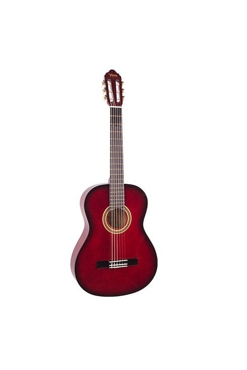 Valencia VC151 1/4 Kırmızı Sunburst Klasik Öğrenci Gitarı