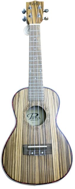 Puka UK24-31 Zeytin Ağacı Concert Ukulele + Kılıf Hediyeli