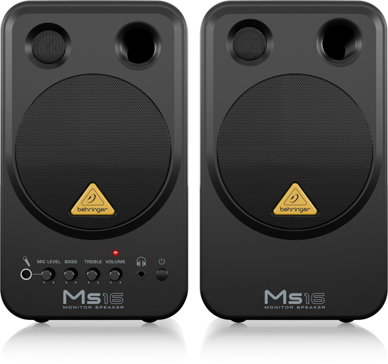 Behringer MS16 Yüksek Performans Aktif 16-Watt Kişisel Monitör Sistemi