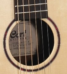 Corth Earth Mini Op Adirondack 3/4 Elektro Akustik Gitar Kılıflı