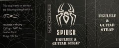 Spider Spd002 Gitar ve Ukulele Askısı (2 ad.Pena Hediyeli)
