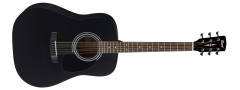 Cort Ad810 Siyah Akustik Gitar+Kılıf+Askı+Pena Hediyeli