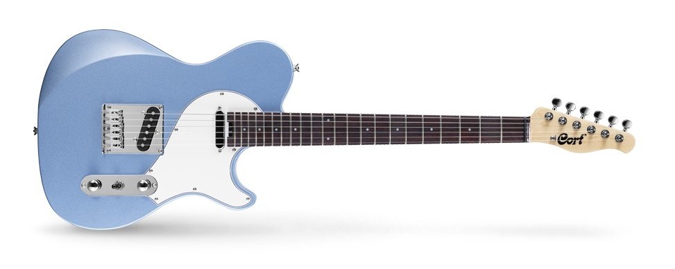 Cort Classic Tc Bim Metalik Mavi Elektro Gitar