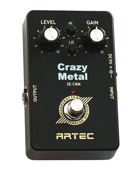 Artec SE-CRM Crazy Metal Efekt Pedalı