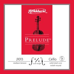 DADDARIO J1013 4/4M CELLO TEK TEL, PRELUDE, G-SOL, 4/4 SCALE, MEDIUM TENSION