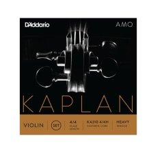 DADDARIO KEMAN TEL SETİ, KAPLAN AMO, 4/4 SCALE, HEAVY TENSION, SYNTETHIC CORE