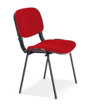 New Form Sandalye Kolsuz, Metal Boyalı Ayaklı