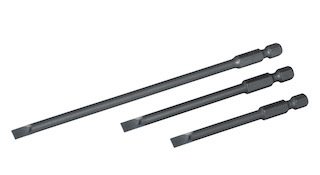 İzeltaş 6.5 mm Düz Uzun Bits Uç 150 mm