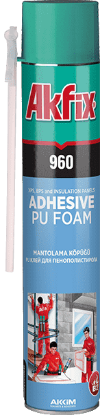 Akfix Mantolama Köpüğü 960 PU 800 ml