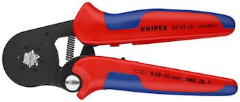 Knipex 97 53 14  Yüksük Sıkma Pensi