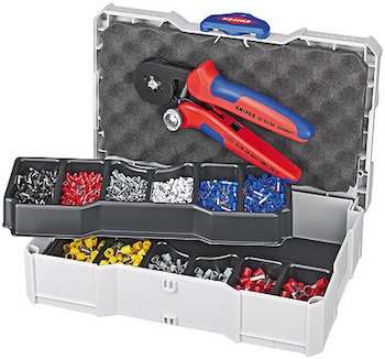 Knipex 97 90 09 Çantalı Pabuç Sıkma Seti