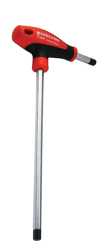 İzeltaş 5x155 mm T Tipi Allen Anahtar
