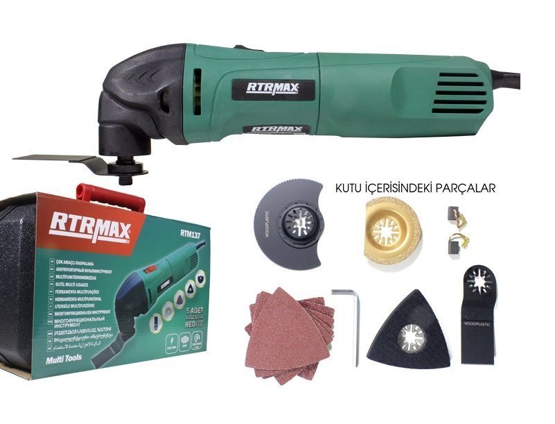 RtrMax RTM137 Çok Amaçlı Kesici 320 W