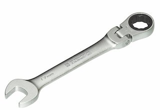 İzeltaş Mafsallı Cırcır Kombine Anahtar 9 mm