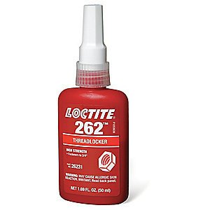 Loctite 262 Vida Gevşemezlik Orta- Yüksek Mukavemetli