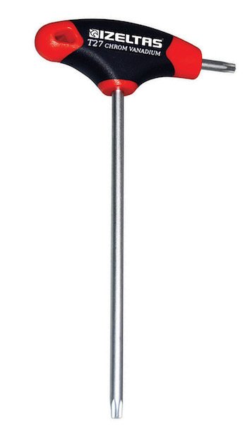 İzeltaş T15x125 mm T Tipi Torx Allen Anahtar