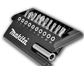 Makita D-30651-12 11 Parçalı Vidalama + Manyetik Uç Seti