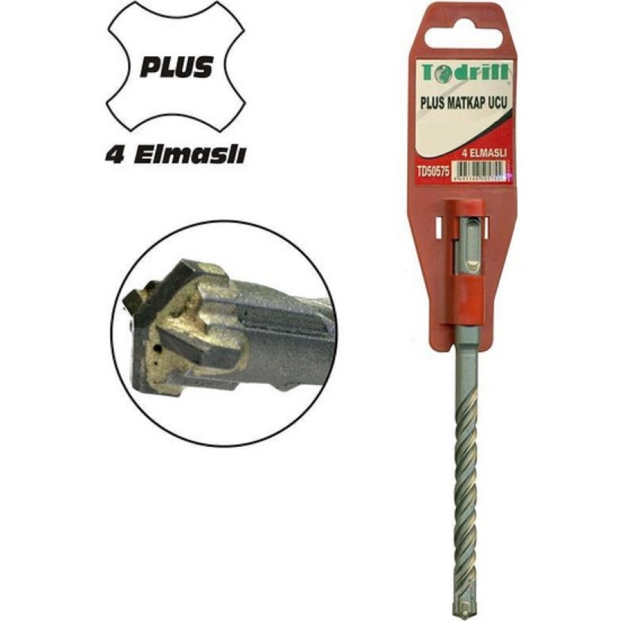 Todrill 10x160 4 Elmas Sds Plus Matkap Ucu