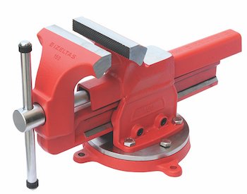 İzeltaş 150 mm Dövme Çelik Mengene Döner Tablalı