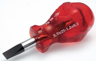 İzeltaş 5.5x25 Kraft Seri Düz Uçlu Topaç Tornavida