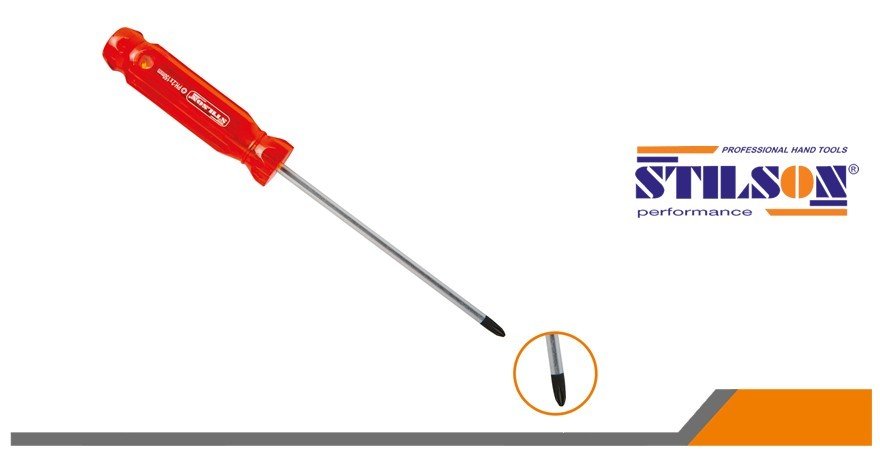 Stilson Asetat Saplı Yıldız Tornavida 6x150