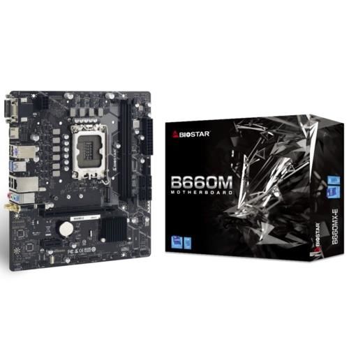 Biostar B660MXE DDR4 S+V+GL 1700p (mATX)