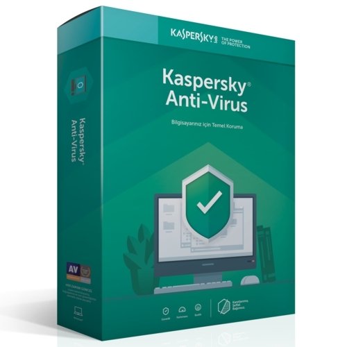 Kaspersky Antivirüs 2019 2 Kullanıcı DVD Kutu