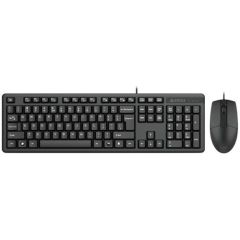 A4 Tech KK-3330 Q Klavye Mouse Set MM Siyah