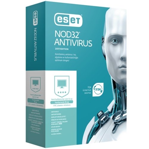 ESET NOD32 KUTU-1 Kullanıcı 1 Yıl