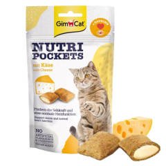 Gimcat Nutri Pockets Peynirli Taurinli Kedi Ödülü 60Gr