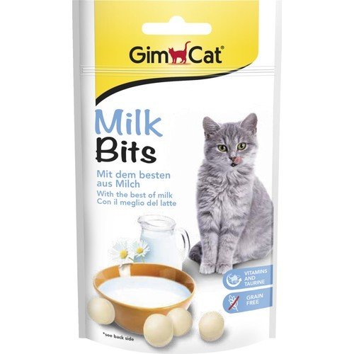 Gimcat Milk Bits Sütlü Kedi Ödül Tableti 40gr