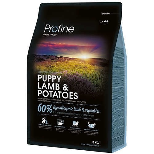 Profine Puppy Lamb ve Patates Hipo-Alerjenik Yavru Köpek Maması 3 Kg