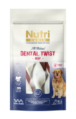 Nutri Canin Dental Twist Biftekli Köpek Ödülü 120g