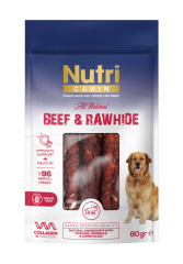 Nutri Canin Rawhide Biftekli Köpek Ödülü 80g