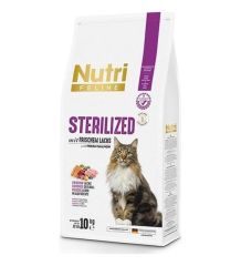 Nutri Feline Sterilised Somonlu Tahılsız Kısırlaştırılmış Kedi Maması 10 Kg