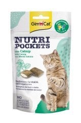 Gimcat Nutri Pockets Kedi Ödülü Kedi Otu & Multivitamin 60g