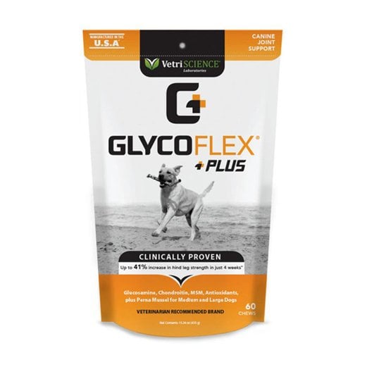 Vetri-Science Glyco Flex Plus Eklem ve Kalça Destekleyici Köpek Çiğneme Tableti 60tb