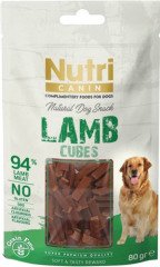 Nutri Canin Tahılsız Kuzulu Küp Köpek Ödül Maması 80gr