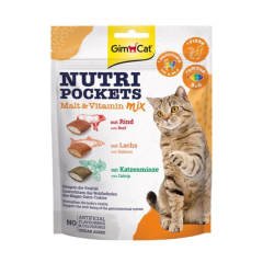 Gimcat Kedi Ödülü Nutripockets Malt Vitamin Mix 150 gr