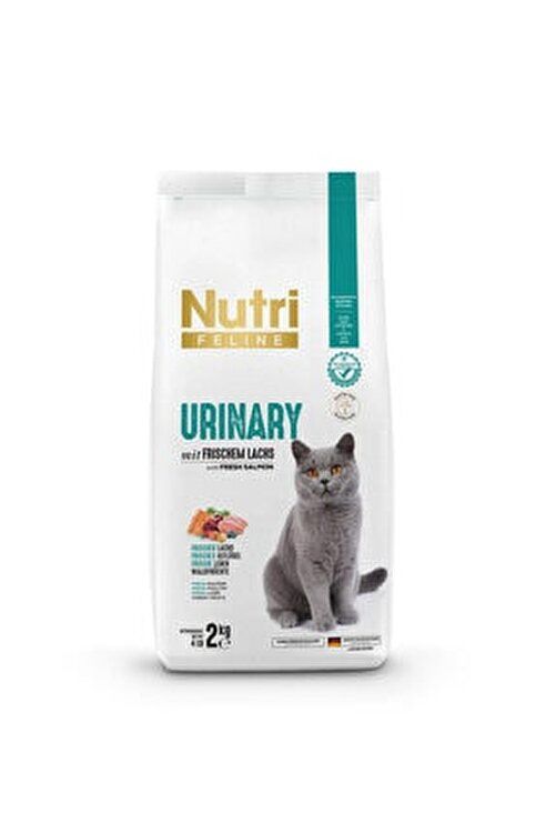 Nutri Feline Urinary Böbrek Sağlığı Destekleyici Somonlu Düşük Tahıllı Yetişkin Kedi Maması 2kg