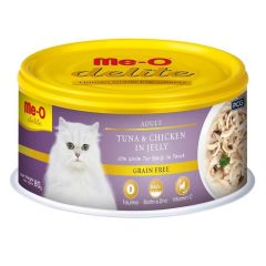 ME-O Delite Tahılsız Ton Tavuk Jelly Kedi Konservesi 80gr