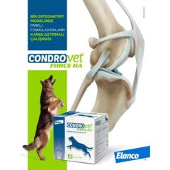 Elanco Condro Vet Force Ha Dog Köpek Kalça Eklem Desteği 120 Tablet
