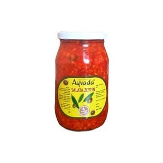 Acı Biberli Yeşil Zeytin Salatası 370 Gr