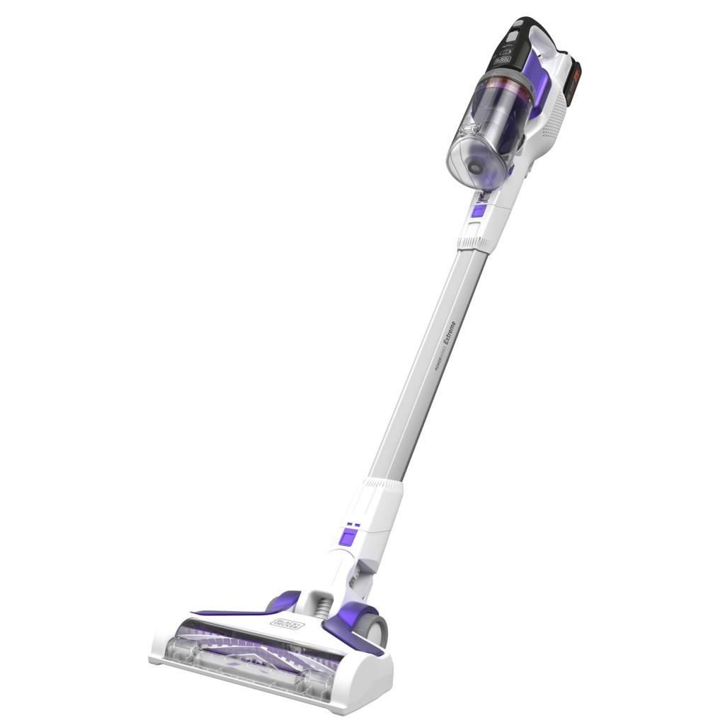 Black Decker Power Series Extreme 4'ü 1 Arada Evcil Hayvan Başlıklı Akülü Dikey Süpürge 18V 2.5 Ah BHFEV1825CP-QW
