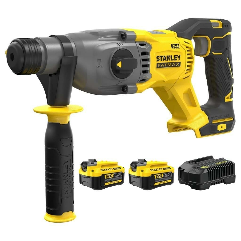 Stanley Fatmax Kömürsüz Sds Plus Akülü Kırıcı Delici 2X4A SFMCH900B-XJ