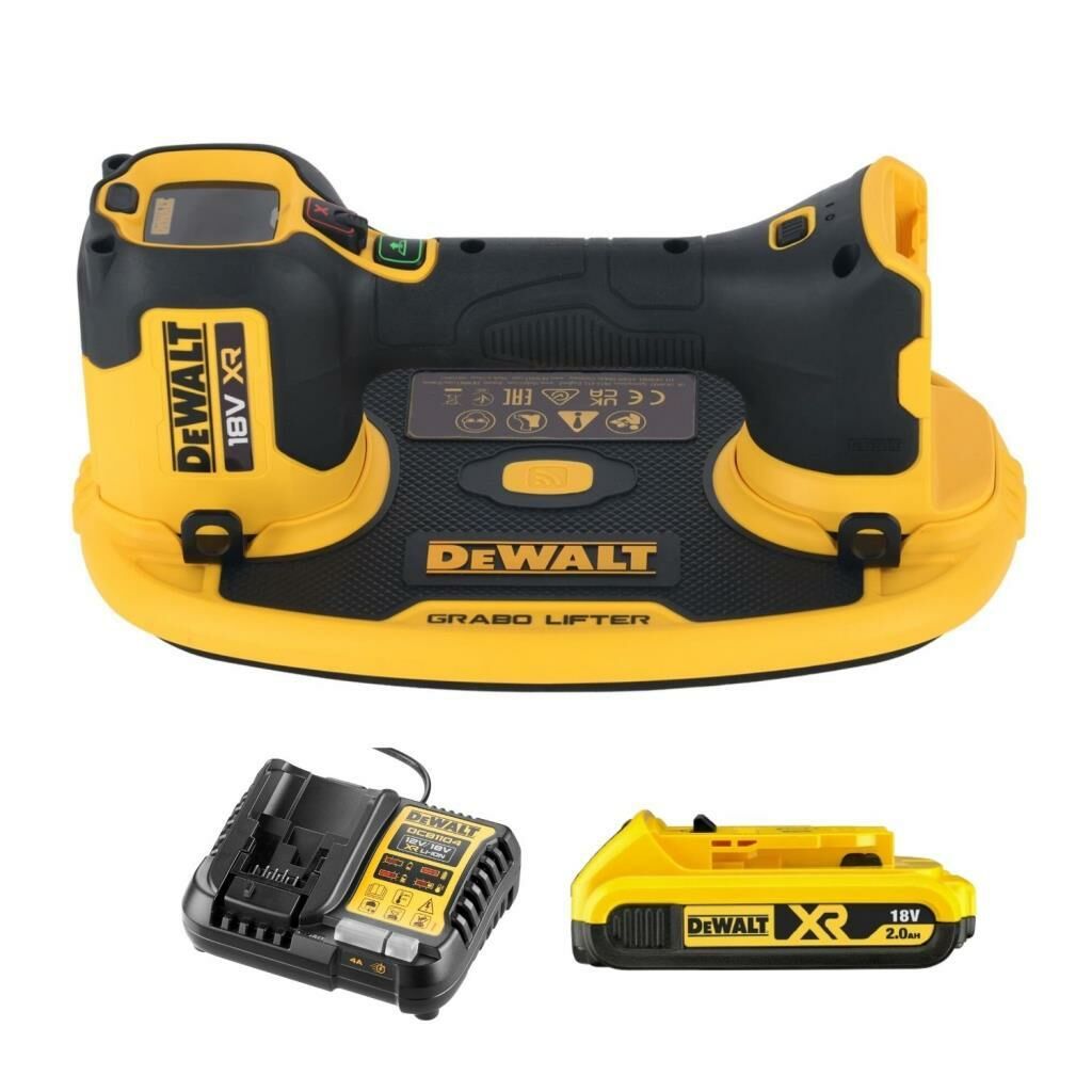 Dewalt Grabo Akülü Vakumlu Vantuz Kaldırıcı 1x2 Amper DCE590N-XJ