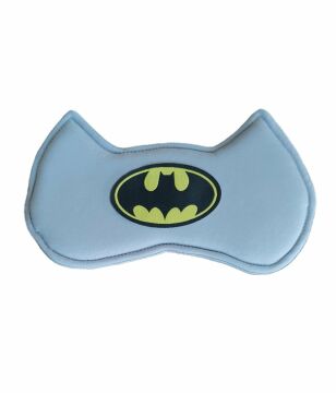 Batman Gri Renkli Uyku Maskesi | Uyku Bandı