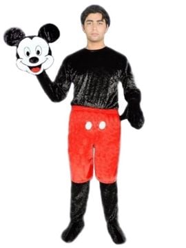 Yetişkin Mickey Mouse Kostümü